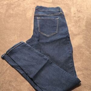 Old Navy Women's Dark Blue Skinny Jeans